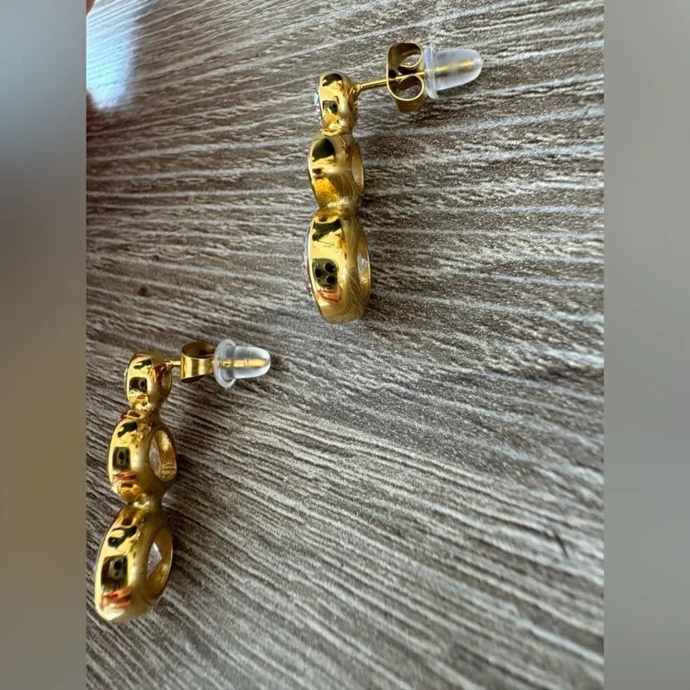Statement drop earrings A1163